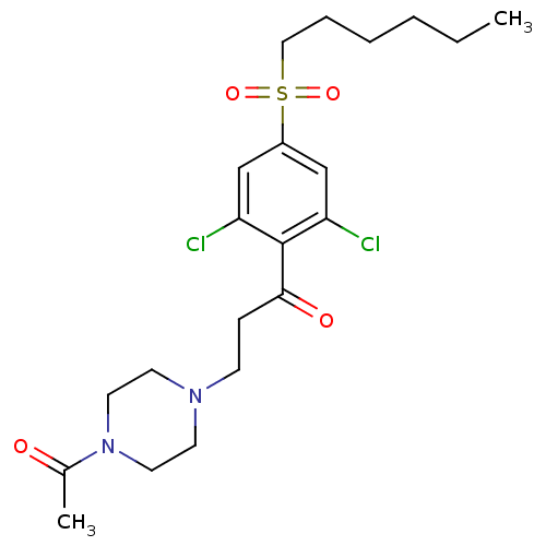 Chemical structure of BindingDB Monomer ID 50294976