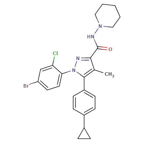 Chemical structure of BindingDB Monomer ID 50295040