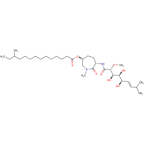 Chemical structure of BindingDB Monomer ID 50295173
