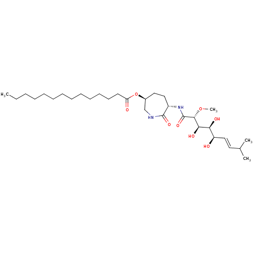 Chemical structure of BindingDB Monomer ID 50295174