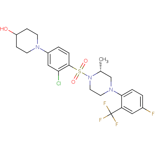 Chemical structure of BindingDB Monomer ID 50295384