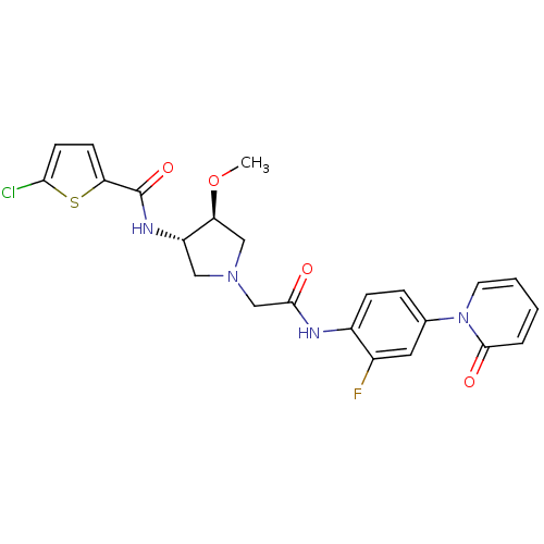 Chemical structure of BindingDB Monomer ID 50295588