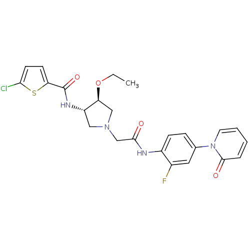 Chemical structure of BindingDB Monomer ID 50295589