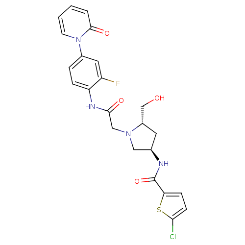 Chemical structure of BindingDB Monomer ID 50295596