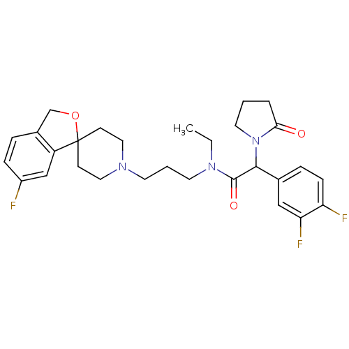 Chemical structure of BindingDB Monomer ID 50295689