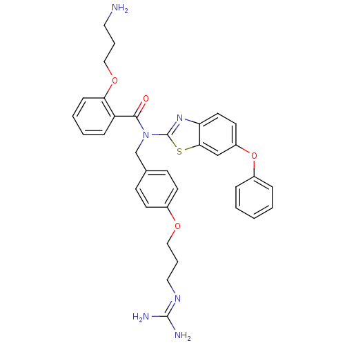 Chemical structure of BindingDB Monomer ID 50295696