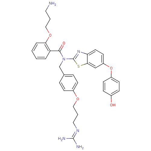 Chemical structure of BindingDB Monomer ID 50295697