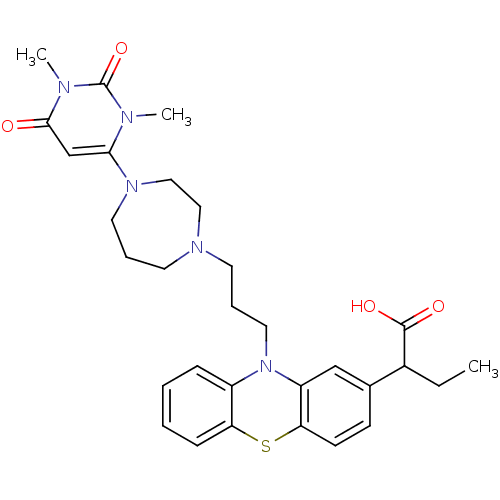 Chemical structure of BindingDB Monomer ID 50295723