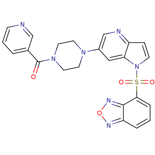 Chemical structure of BindingDB Monomer ID 50295754