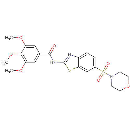 Chemical structure of BindingDB Monomer ID 50295895