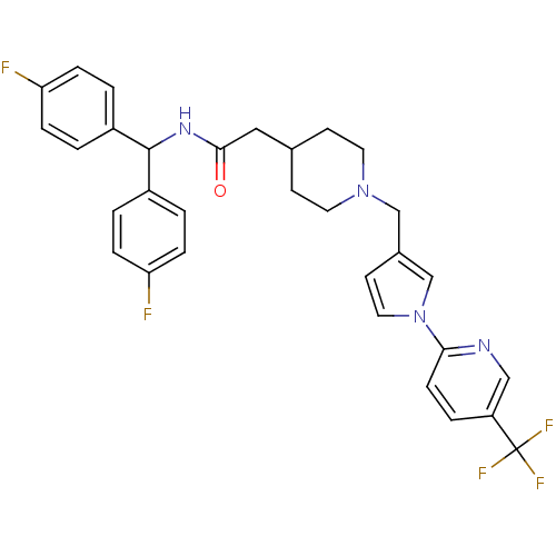 Chemical structure of BindingDB Monomer ID 50296017