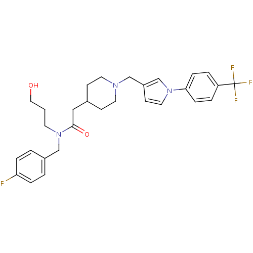 Chemical structure of BindingDB Monomer ID 50296019