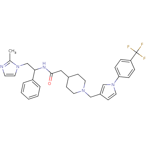 Chemical structure of BindingDB Monomer ID 50296036