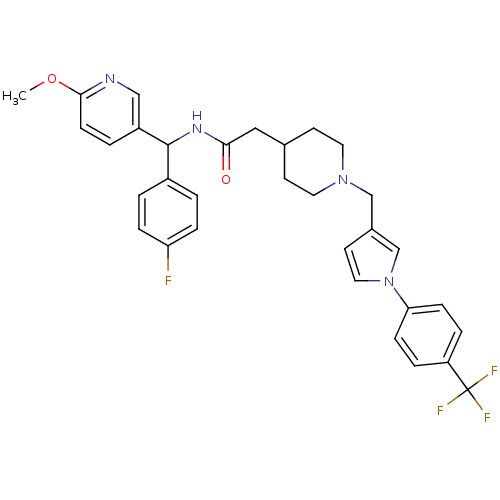 Chemical structure of BindingDB Monomer ID 50296041