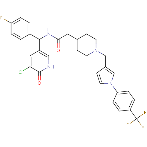 Chemical structure of BindingDB Monomer ID 50296043