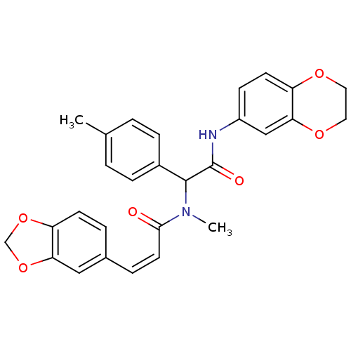 Chemical structure of BindingDB Monomer ID 50296157