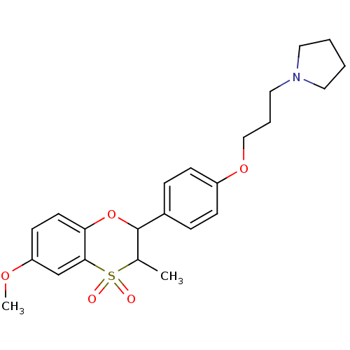 Chemical structure of BindingDB Monomer ID 50296173