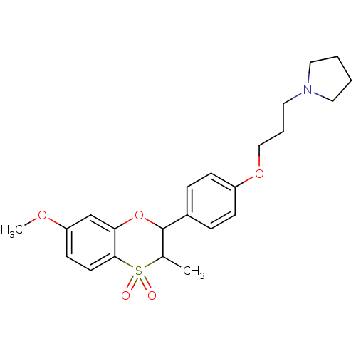 Chemical structure of BindingDB Monomer ID 50296174