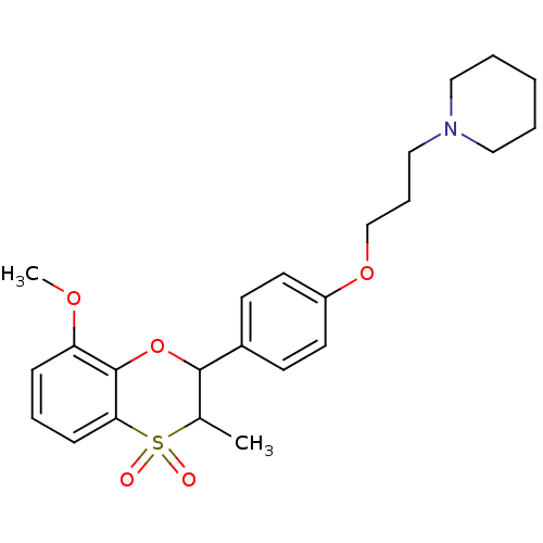 Chemical structure of BindingDB Monomer ID 50296175