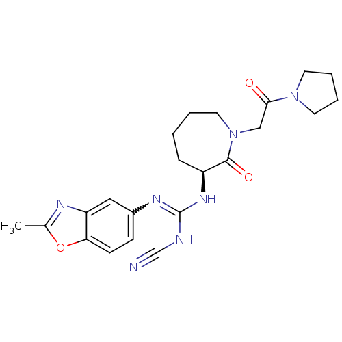 Chemical structure of BindingDB Monomer ID 50296262