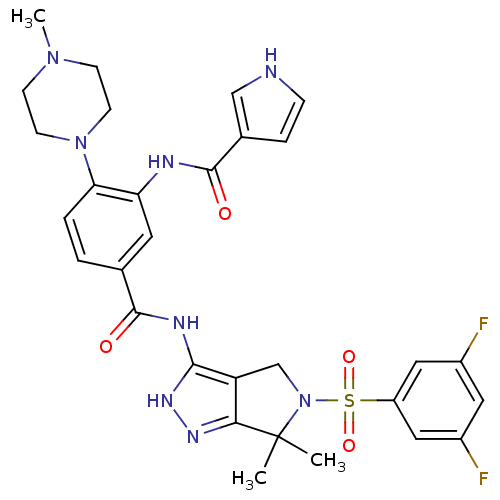 Chemical structure of BindingDB Monomer ID 50296356
