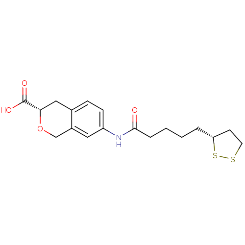 Chemical structure of BindingDB Monomer ID 50296382