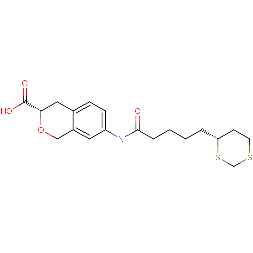 Chemical structure of BindingDB Monomer ID 50296386
