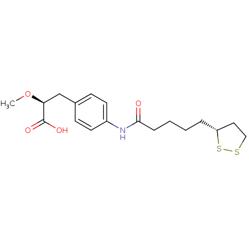 Chemical structure of BindingDB Monomer ID 50296390