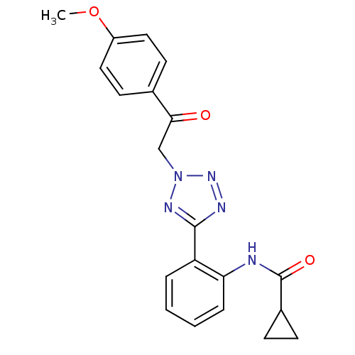 Chemical structure of BindingDB Monomer ID 50296432