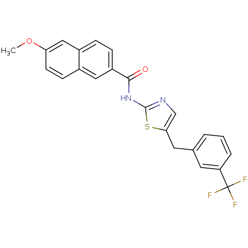 Chemical structure of BindingDB Monomer ID 50296534