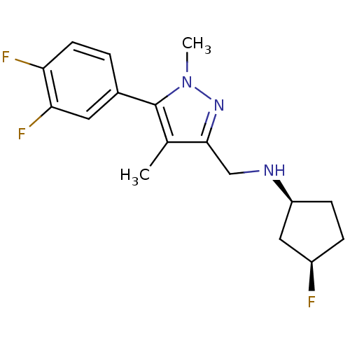 Chemical structure of BindingDB Monomer ID 50296584
