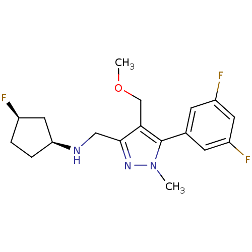Chemical structure of BindingDB Monomer ID 50296590