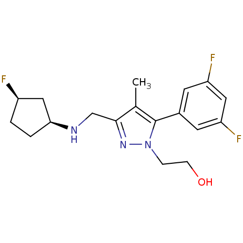 Chemical structure of BindingDB Monomer ID 50296593