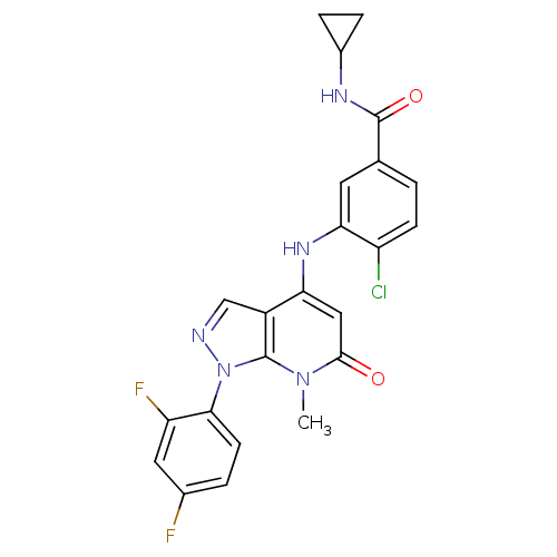 Chemical structure of BindingDB Monomer ID 50296637