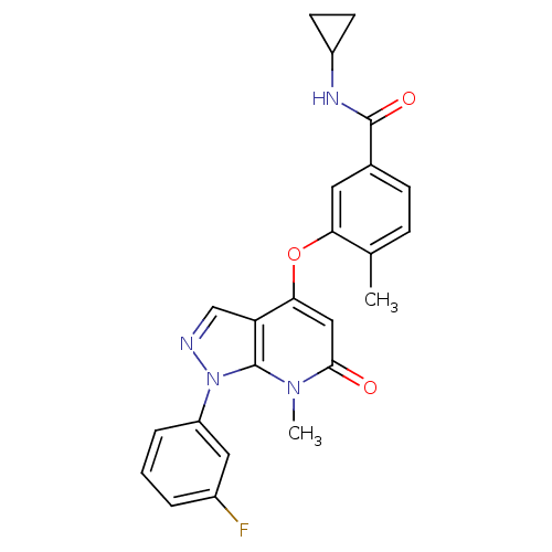 Chemical structure of BindingDB Monomer ID 50296649