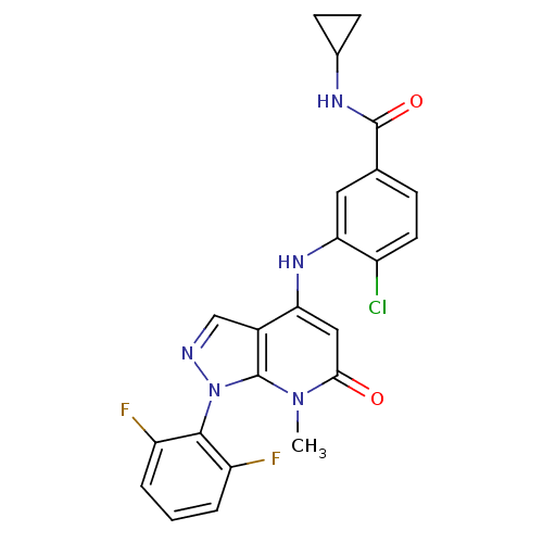 Chemical structure of BindingDB Monomer ID 50296661