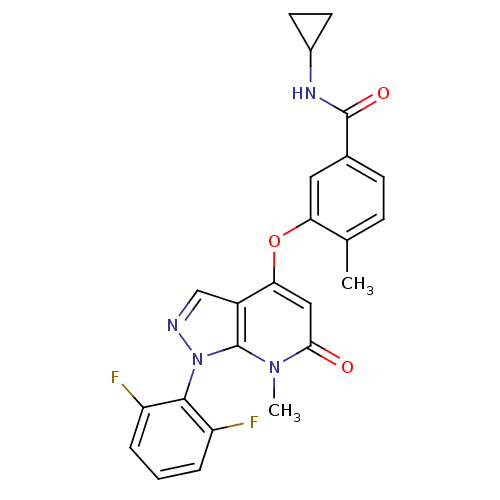Chemical structure of BindingDB Monomer ID 50296663