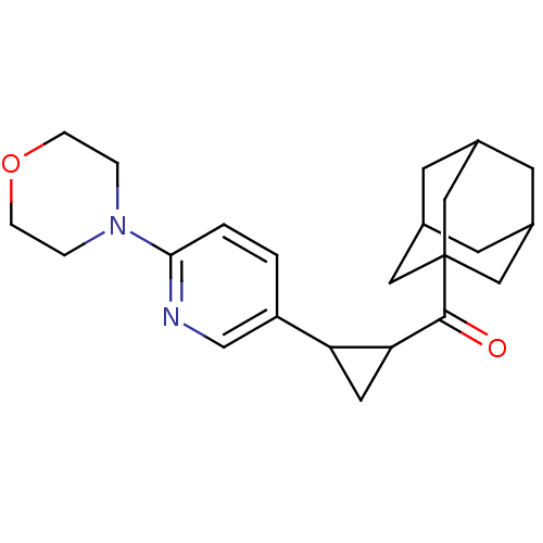 Chemical structure of BindingDB Monomer ID 50296665