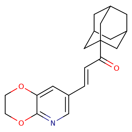 Chemical structure of BindingDB Monomer ID 50296675