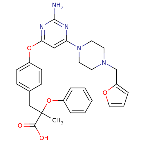 Chemical structure of BindingDB Monomer ID 50296709