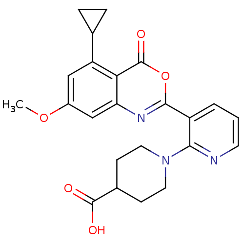Chemical structure of BindingDB Monomer ID 50296792