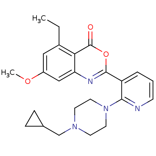 Chemical structure of BindingDB Monomer ID 50296831