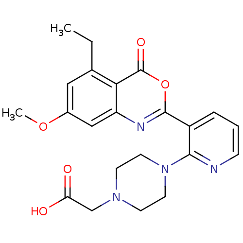 Chemical structure of BindingDB Monomer ID 50296835