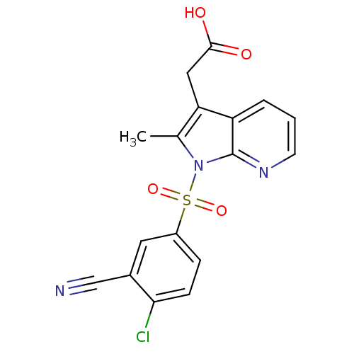 Chemical structure of BindingDB Monomer ID 50296849