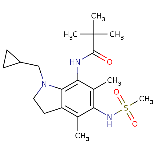 Chemical structure of BindingDB Monomer ID 50297016