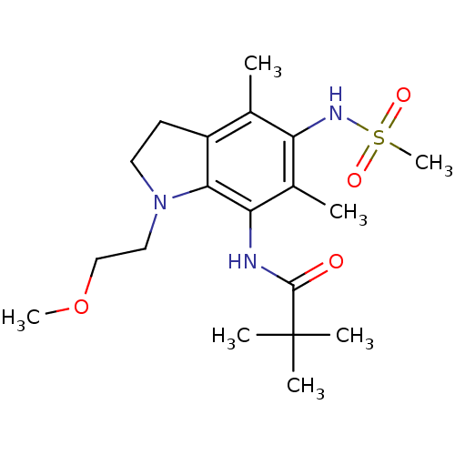 Chemical structure of BindingDB Monomer ID 50297019