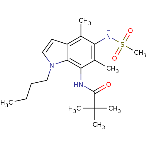 Chemical structure of BindingDB Monomer ID 50297023