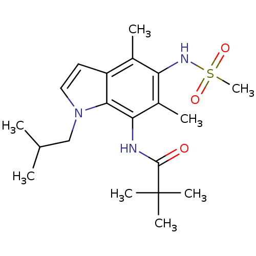 Chemical structure of BindingDB Monomer ID 50297024