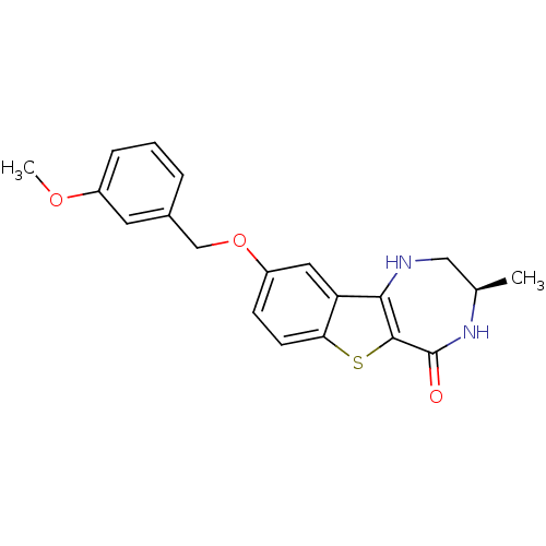 Chemical structure of BindingDB Monomer ID 50297143