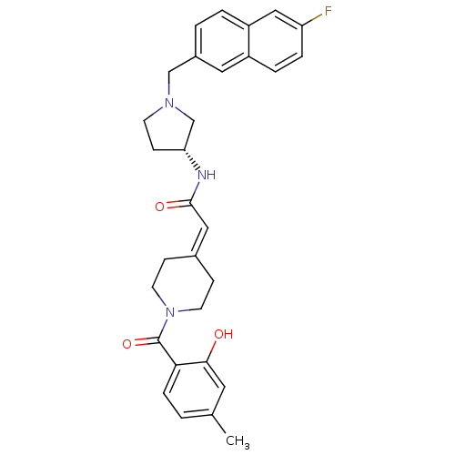 Chemical structure of BindingDB Monomer ID 50297172